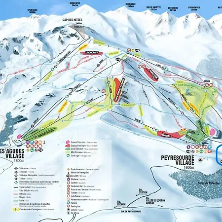 Pour 6 Pers. A Peyragudes Pres Des Pistes Avec Parking & Navette Gratuite - Fr-1-695-57